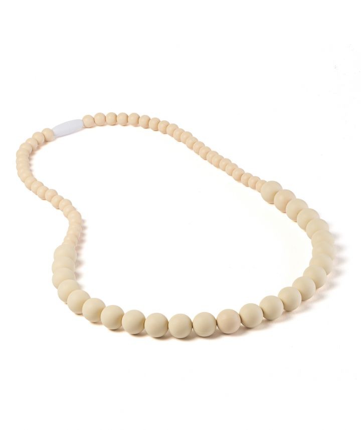 Stillkette Kaukette, Small Pearls Big, Beige - Bodesuuri