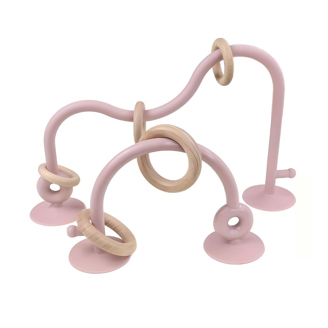 Tischspielzeug mit Saugnäpfen, Rosa