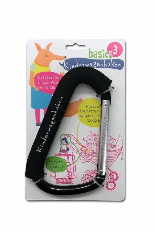 Kinderwagenhaken (Mommy Hook) - Karabiner - Bodesuuri