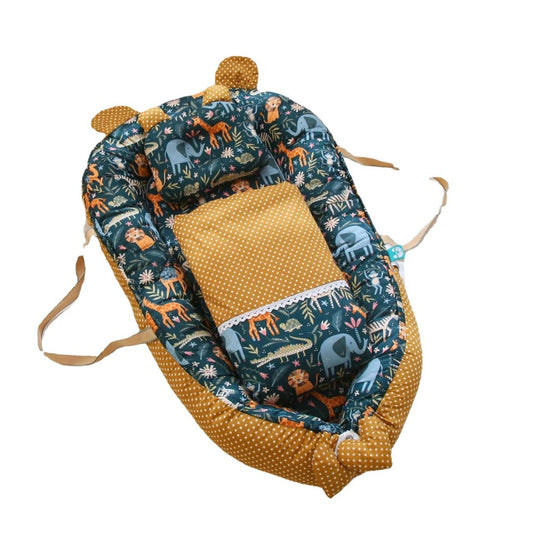 Baby Kuschelnestchen mit Kissen und Decke, Savanne - Bodesuuri