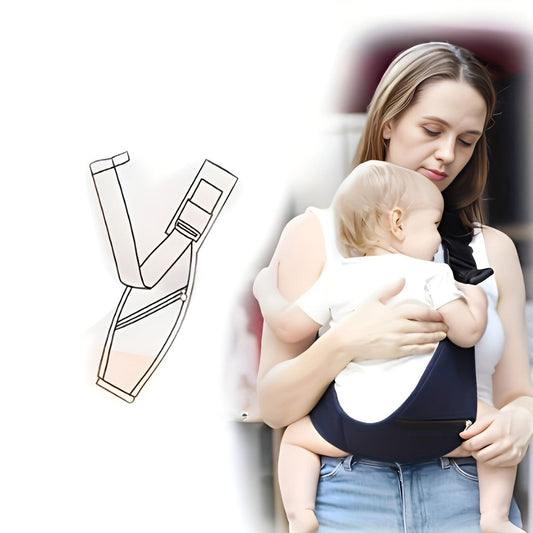 Babytrage Hüftsitz, Navy Blau