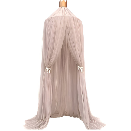 Baldachin/ Betthimmel, Prinz/ Prinzessin, Taupe - Bodesuuri