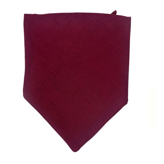 Bandana Halstuch aus Musselin Baumwolle, Pflaume - Bodesuuri