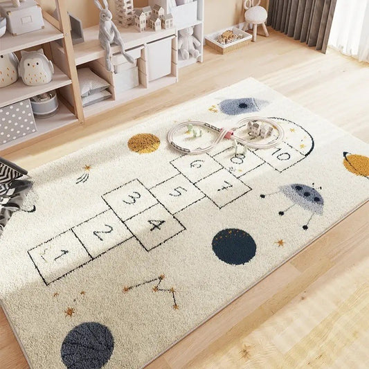 Himmel-und-Hölle Spielteppich, Universum (200x100cm)