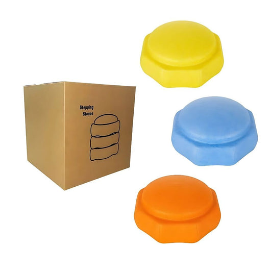 Kinder Balance Spiel, 3er-Set Stepping Stones aus EPP-Schaum - Bodesuuri