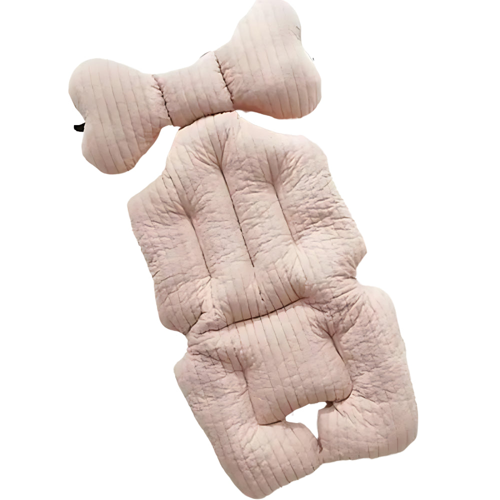 Kinderwagen/ Buggy Sitzauflage aus Baumwolle, Rose - Bodesuuri