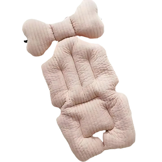 Kinderwagen/ Buggy Sitzauflage aus Baumwolle, Rose - Bodesuuri
