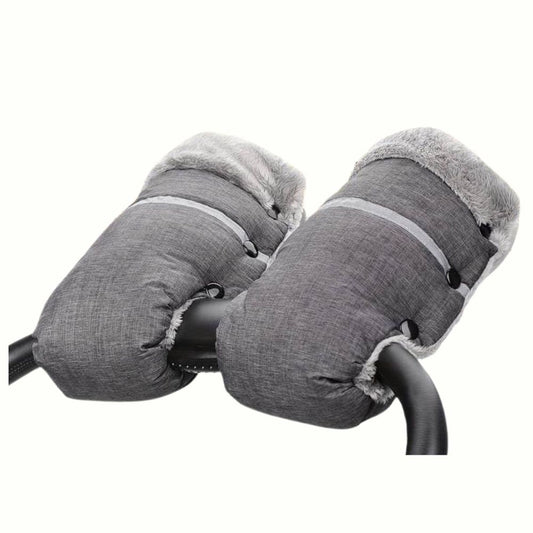 Kinderwagen Handwärmer/ Handschuhe, Grau - Bodesuuri