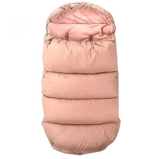 Kinderwagen Herbst/ Winter Fusssack, Basic - Altrosa