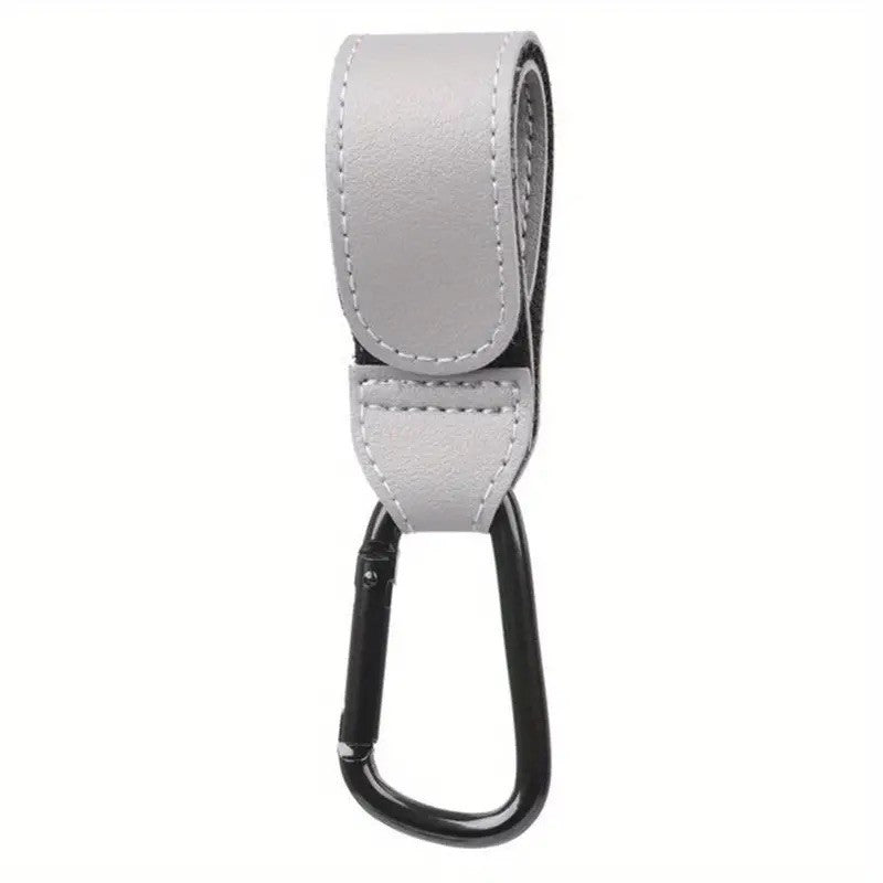 Kinderwagenhaken Karabiner, Grau - Bodesuuri