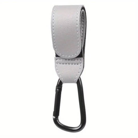 Kinderwagenhaken Karabiner, Grau - Bodesuuri