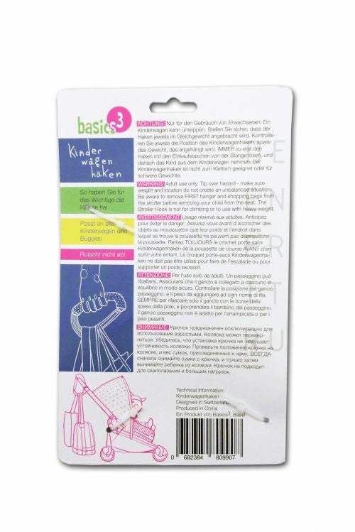 Kinderwagenhaken (Mommy Hook) - Karabiner - Bodesuuri