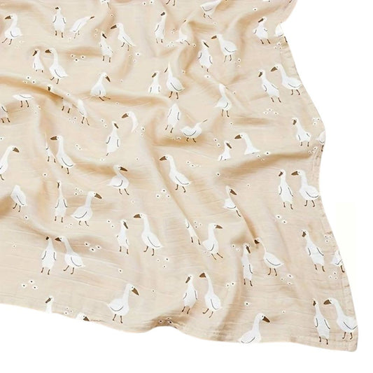 Mulltuch Swaddle, Gans/ Ivory - Bodesuuri