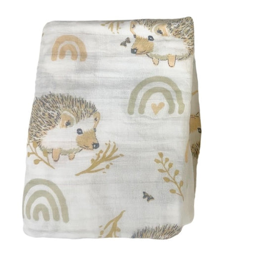 Mulltuch Swaddle, Igel