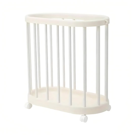 Spielzeugregal/ Aufbewahrungsregal auf Räder, Ivory - Bodesuuri