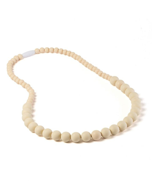 Stillkette Kaukette, Small Pearls Big, Beige - Bodesuuri