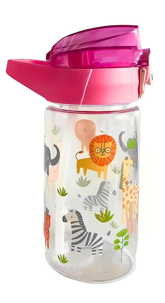 Strohhalm-Flasche, 500 ml, Safari