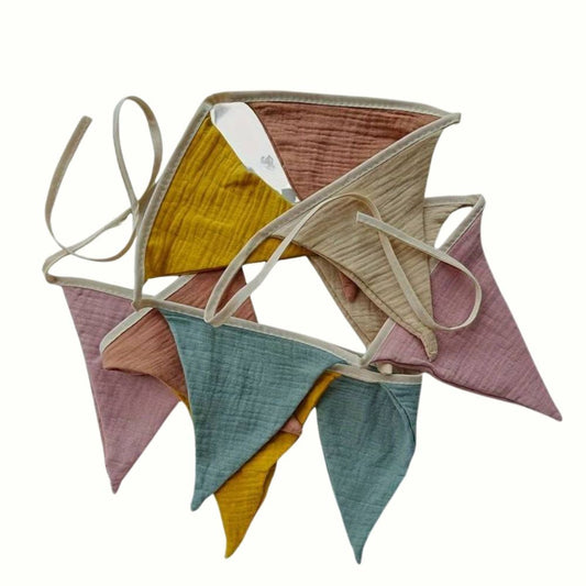 Wimpelkette/ Wimpelgirlande, Pastel - Bodesuuri